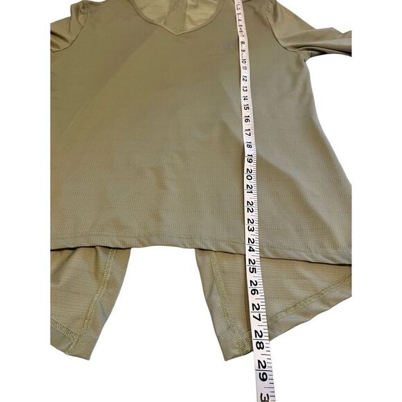 fbf Body long sleeve list green v-neck shirt - XL - Picture 4 of 6